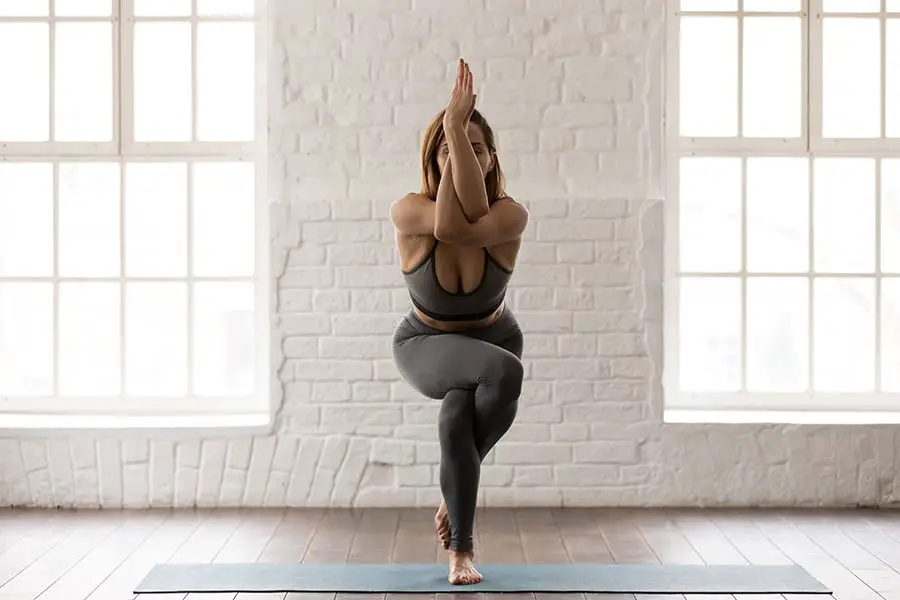 Eagle Pose Yoga: The Most Interesting And Easy-To-Do Asana!
