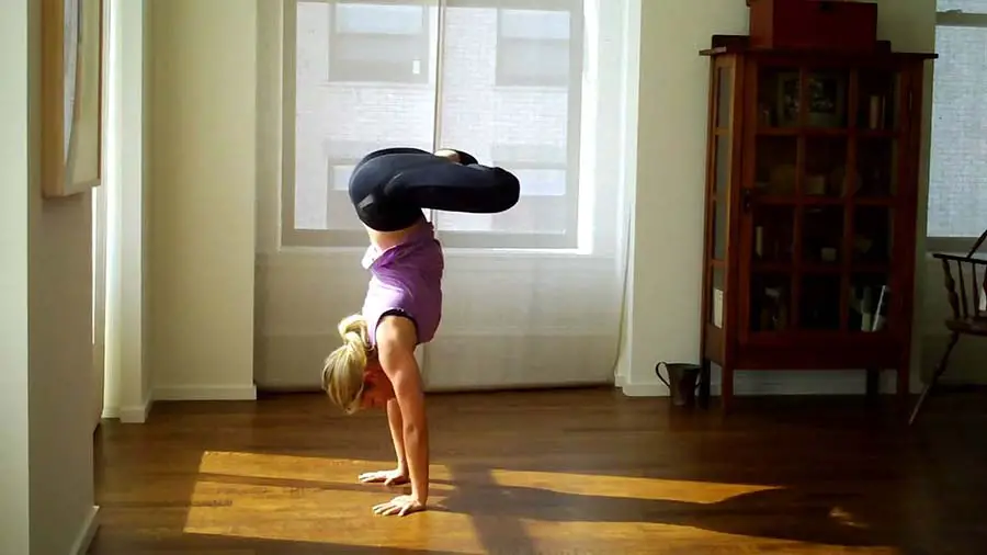 Handstand Lotus pose