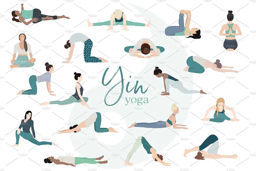 postures of Yin Yoga 